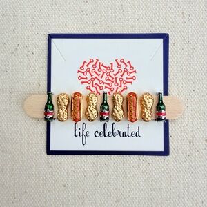 *Ballgame Snack Charm* Retired KEEP COLLECTIVE Statement $10 Each